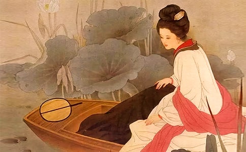 《南歌子·天上星河轉(zhuǎn)》李清照宋詞
